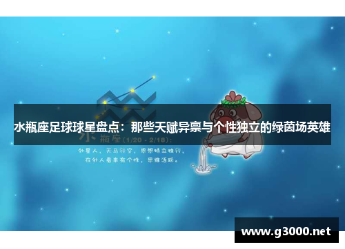 水瓶座足球球星盘点：那些天赋异禀与个性独立的绿茵场英雄